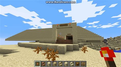 Minecraft Giant Pyramid Construction Part 4 Youtube