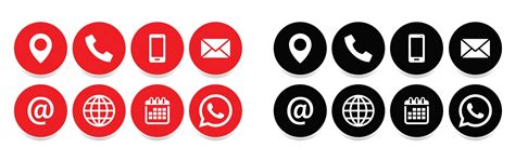 Phone Email Icon Vector Art Icons And Graphics For Free Download