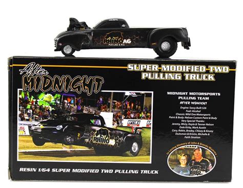 164 After Midnight Black Rhino Ag Super Modified Pulling Truck