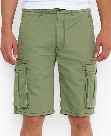 Levis Vineyard Green Artichoke Ace Cargo Shorts For Men Lyst