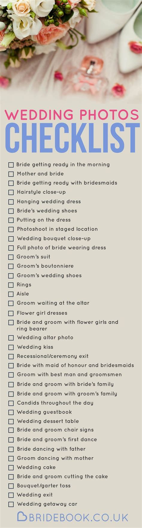 Wedding Checklist Printable Free