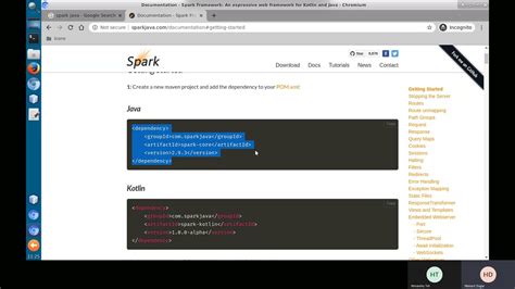 Creating Spark Java Maven Project In Netbeans Youtube