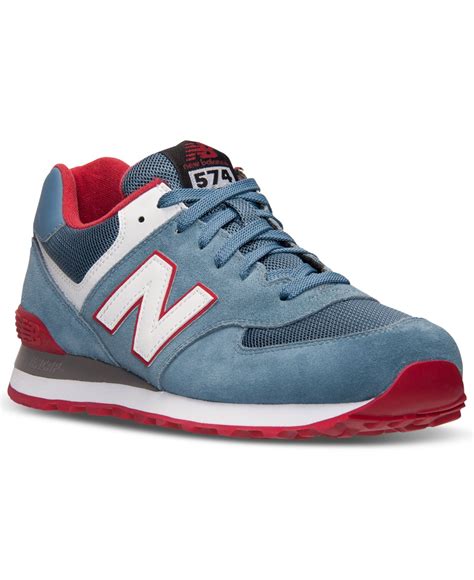 Find the all new mens new balance 997h athletic shoe in blue/orange at journeys! New Balance Rubber Men's 574 Core Plus Casual Sneakers ...