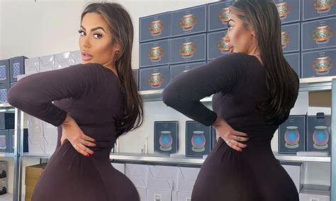 Chloe Ferry Flaunts Her Killer Curves In An All In One Bodysuit From