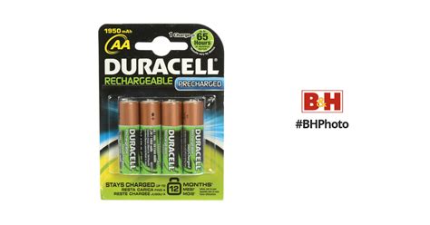 Duracell Staycharged Aa Nimh Rechargeable Batteries Dx15004q Bandh