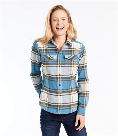 Women S Whisper Lodge Flannel Shirt Shirts And Tops At L L Bean Womens Flannel Shirt Flannel