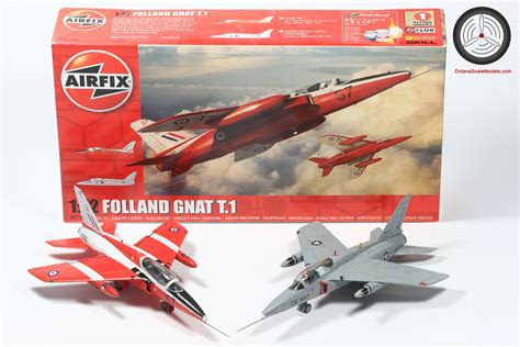 Airfix 172 Folland Gnat T1 Raf 4 Fts 1970 Octane Scale Models