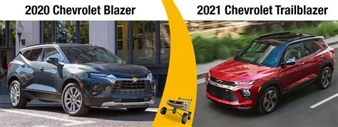 2020 Chevy Blazer Vs 2021 Chevy Trailblazer Chevrolet Di Homewood