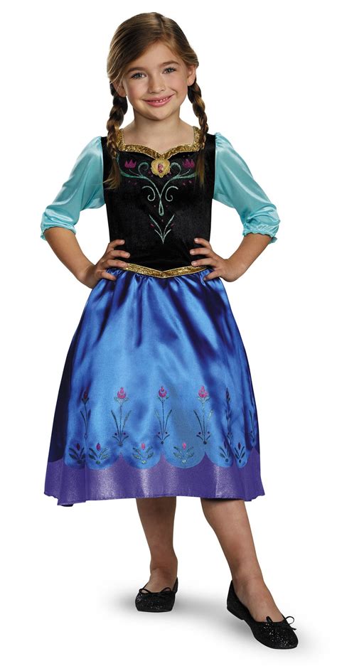 Kids Anna Disney Princess Frozen Girls Costume 2999 The Costume Land