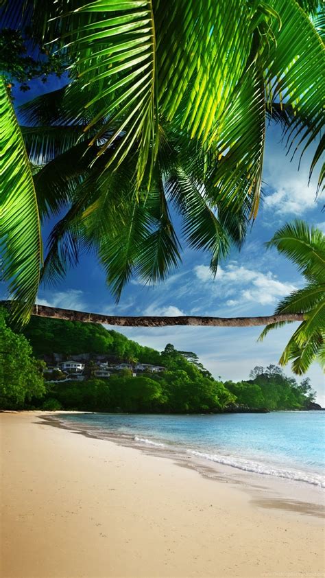 Tropical Beach Paradise 4k Ultra Hd Desktop Wallpapers Desktop Background