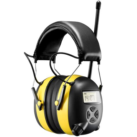 BJKing EP003 AM FM Radio Headphone With Digital Display SNR 30db Ear