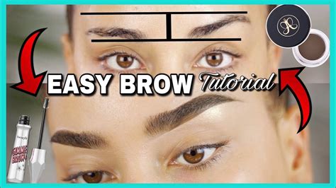 Eyebrow Tutorial Step By Step Anastasia Beverly Hill Brow Pomade Eyebrow Tutorial Uneven