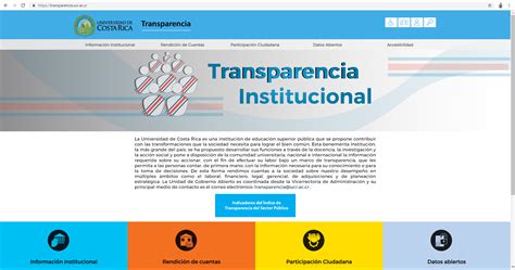 Portal De Transparencia Ucr Estrena Su Segunda Versión • Semanario