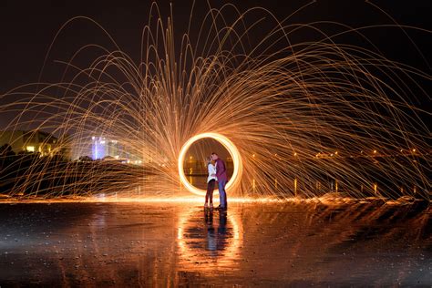 Its not about how many photographs you take, its about the quality of the images you make. Having fun light painting with steel wool and long exposure