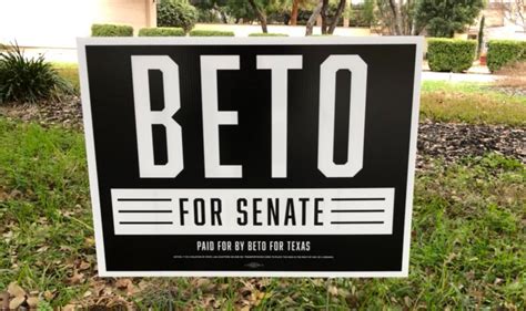 Transgriot Texas Conservafools Snatching Beto Yard Signs