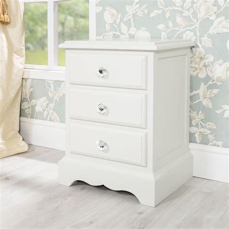 We offer practical bedside cabinets with attractive design. Romance white bedside table, french bedside cabinet 3dr ...
