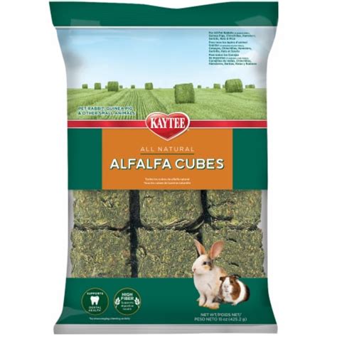 Kaytee All Natural Alfalfa Cubes 15 Oz Kroger