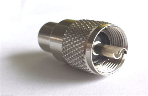 Pl Male Male Uhf Connector For Rg Lmr