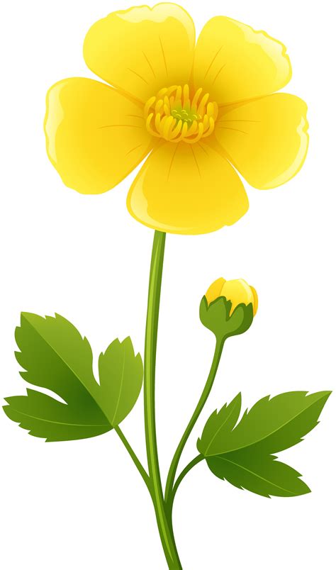 Yellow Flowers Clipart