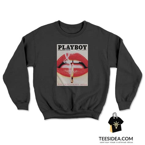PLAYBOY Plein Lips Sweatshirt For Unisex Teesidea Com