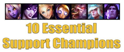10 Must Know Support Champions In League Of Legends Levelskip