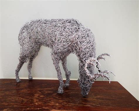 Handmade Chicken Wire Sculptures By Lifeinwire On Etsy Rustic Style