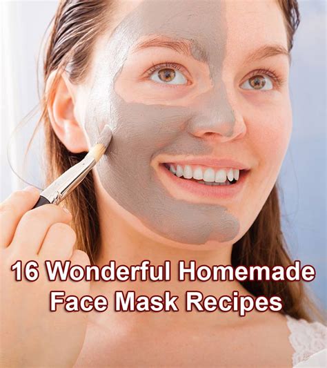 16 Wonderful Homemade Face Mask Recipes Women Platform