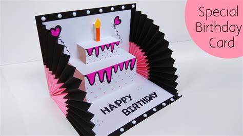 Handmade Birthday Card For Best Friend Birthday Greeting Card For