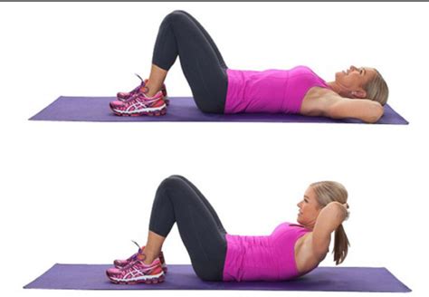 How To Do Crunches Fitness And Bodybuilding Volt