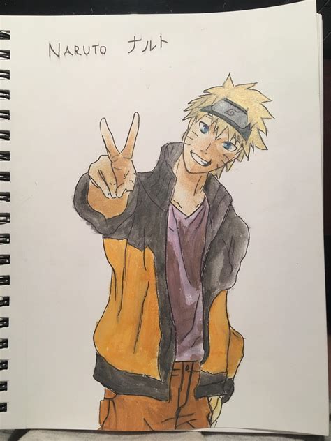 Just Now Starting The Series Thought Of Drawing Naruto Ovo Naruto
