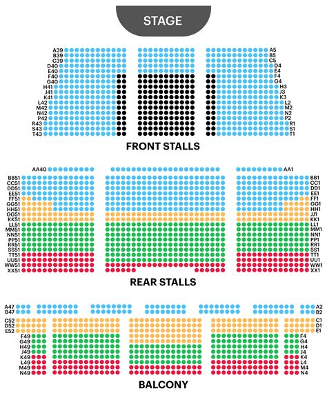 Royal Festival Hall Seating Plan London Theatre Guide