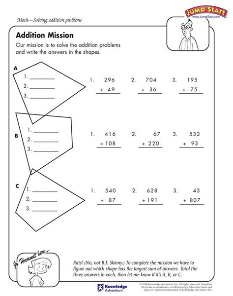 Fun Math Worksheets For 5th Grade