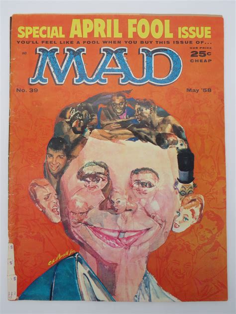 Mad Magazine No 39 May 1958 1958 Magazine Periodical Sage Rare