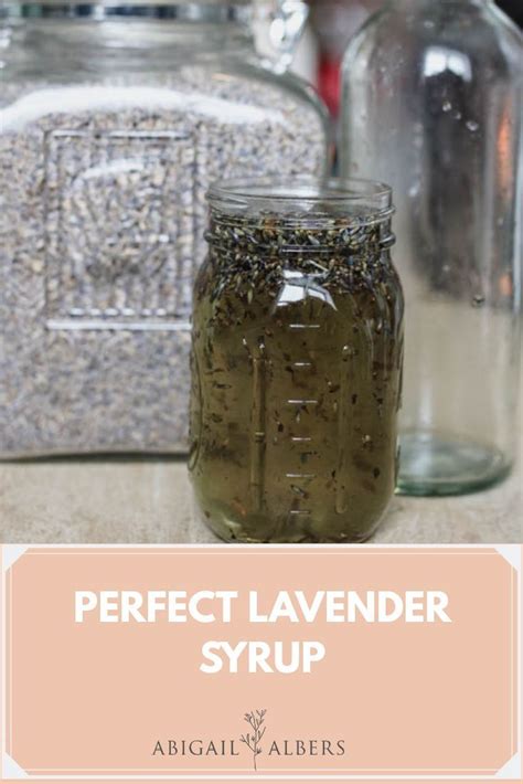 Perfect Lavender Syrup Recipe A Simple Syrup That Can Be Used In