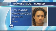 Hawaii's Most Wanted: Ceslieanne Kamakawiwoole - YouTube