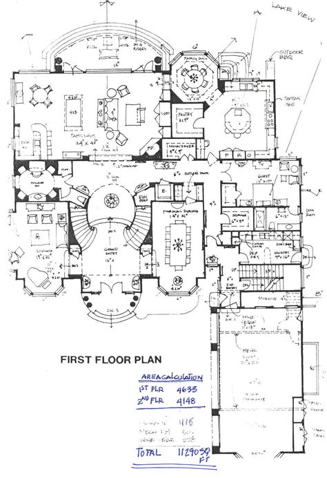 Mansion Floor Plans 10000 Square Feet Home Decor Mansion Floor Plan