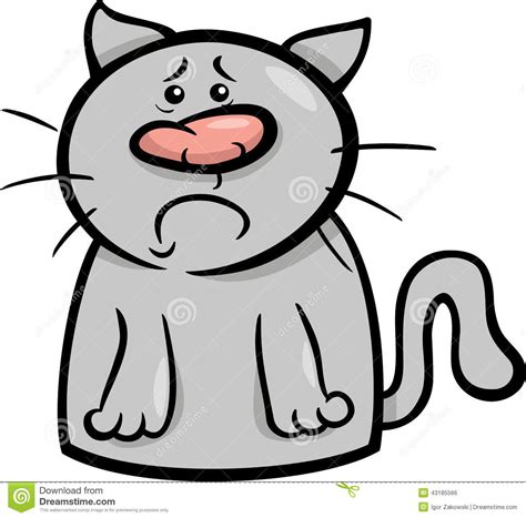 Happy Sad Cat Clipart Clipart Suggest