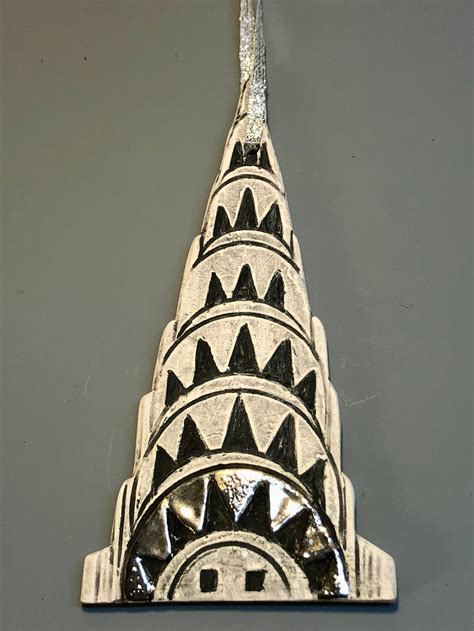 The Chrysler Building Ornament Etsy