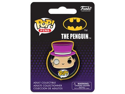 Pop Pins Dc Universe The Penguin