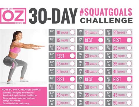 30 Day Exercise Challenge Hobsess