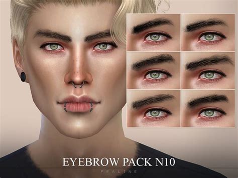 Pralinesims Eyebrow Pack N10 Sims 4 Cc Eyes Sims 4 Cc Skin Sims