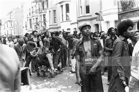 Scenes Of Unrest As A Riot Breaks Out During The Notting Hill News