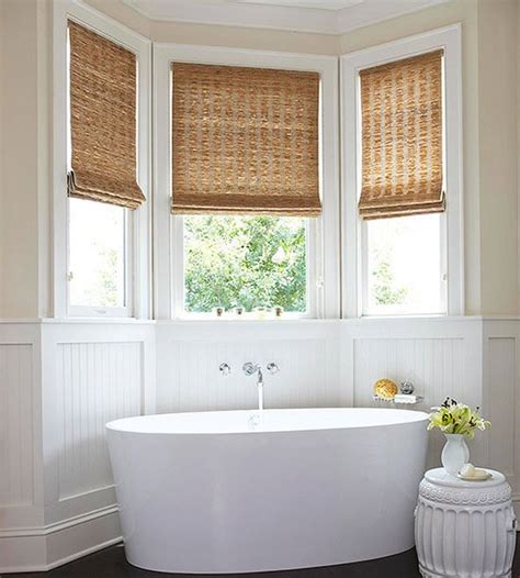 20 Designs For Bathroom Window Treatment Home Design Lover