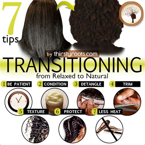 Transitioning From Relaxed To Natural Hair
