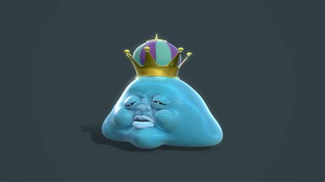 Artstation King Slime Dragon Quest Fanart