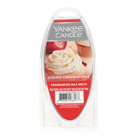 Yankee Candle Sugared Cinnamon Apple Fragranced Wax Melts Single Pack