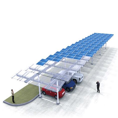 Al 6005 T5 And Sus 304 Pv Garage Canopy Solar Systems