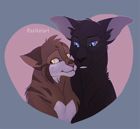 {crowfeather X Leafpool} Warriors Amino