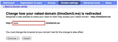 Enable Your Naked Domain Address Google Apps Help