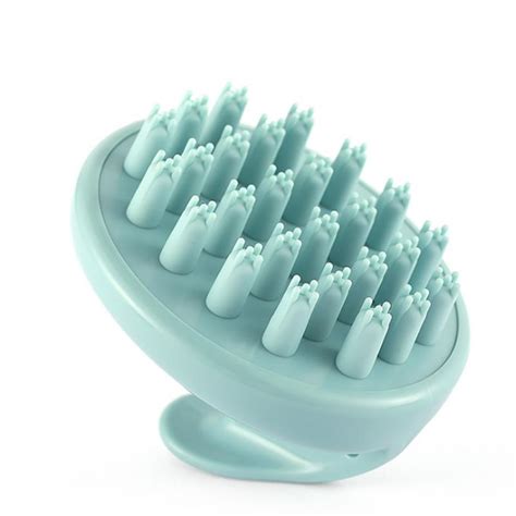 mini scalp massager brush dandruff silicone wet or dry home shampoo scrubbing in bath brushes